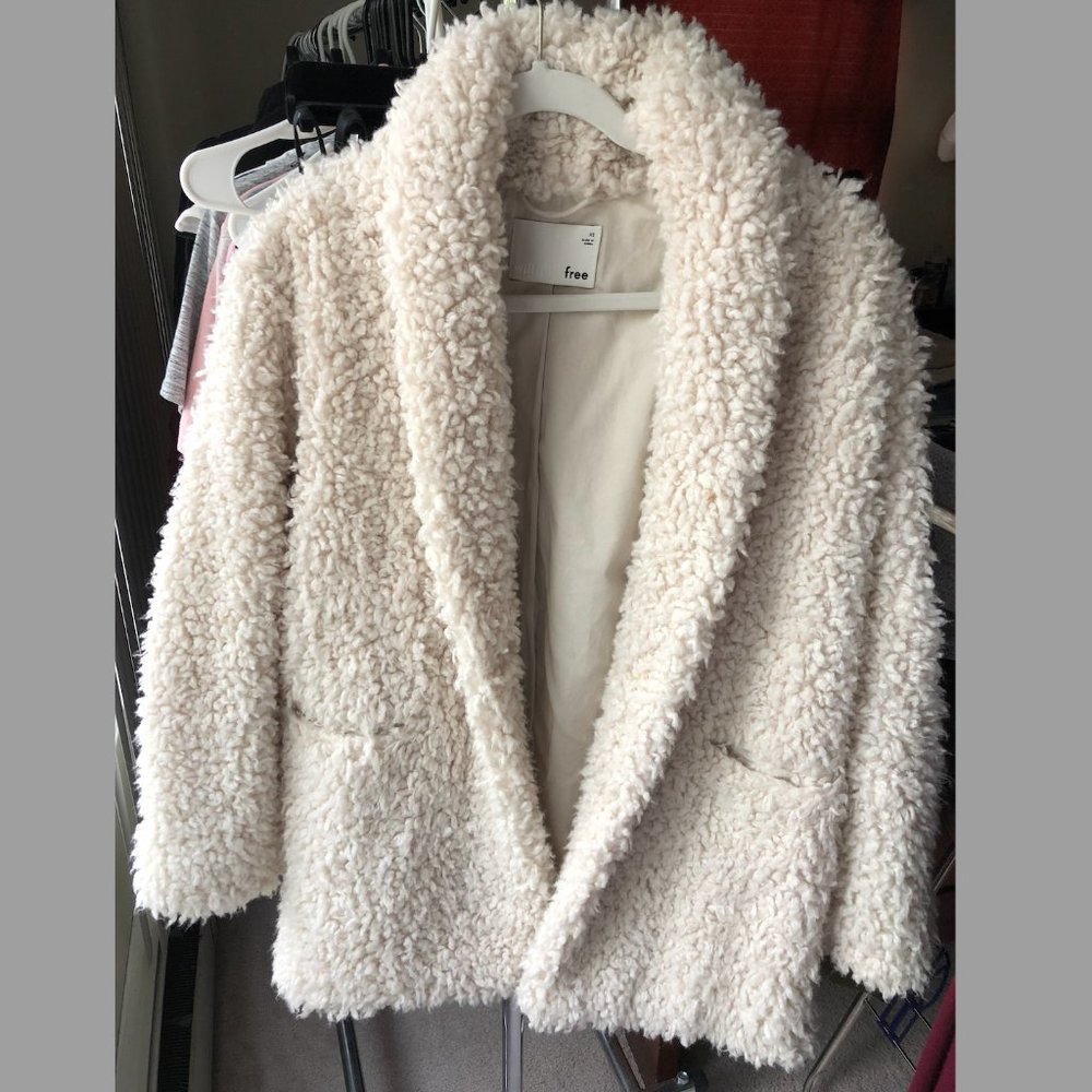 Wilfred Free Aritzia Teddy Coat
